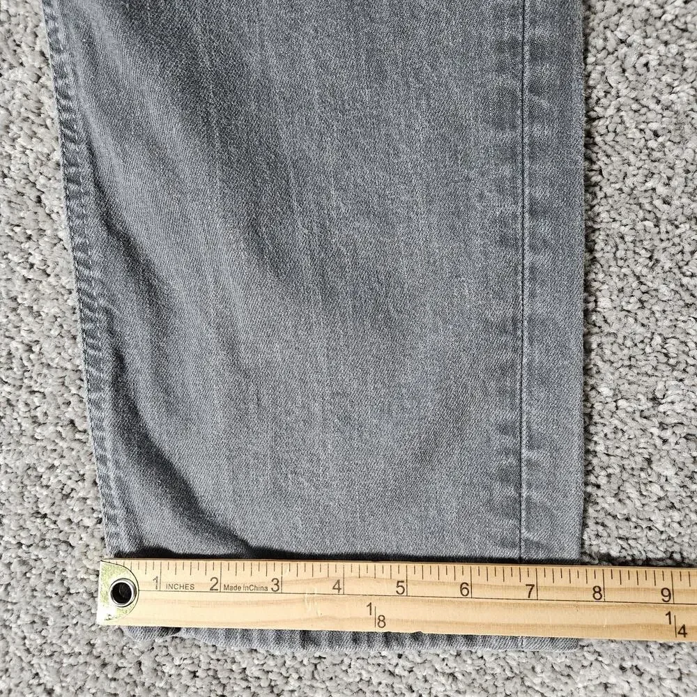 Levis 541 Jeans Men 36x31 (Tag 38x34) Gray Athletic Taper Denim Pants Stretch